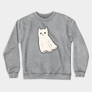 Ghost Cat Crewneck Sweatshirt